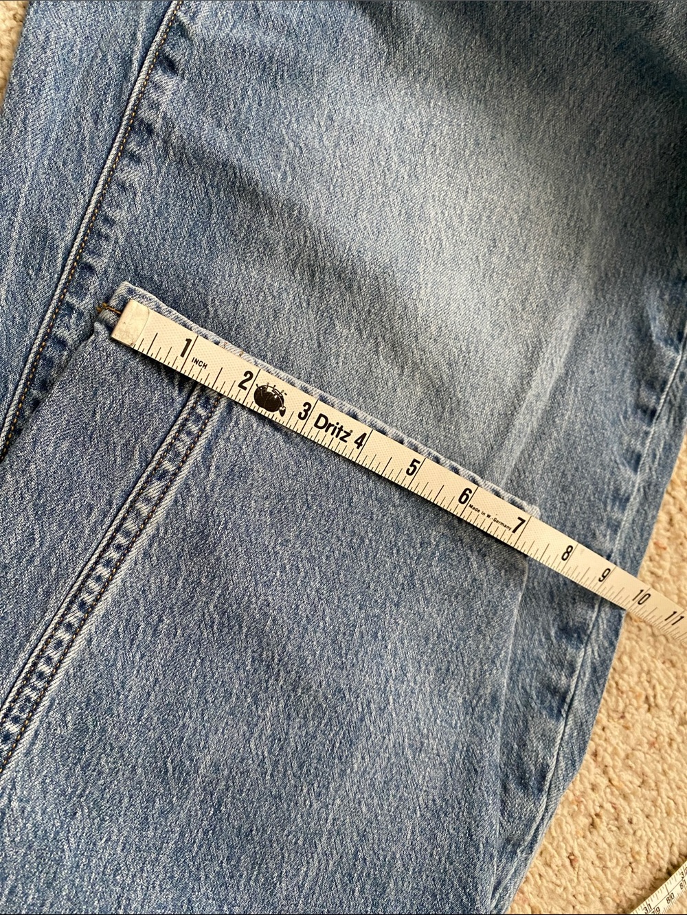 L.L. Bean Beanflex Barrel Jeans. Size 10. - Picture 11 of 11